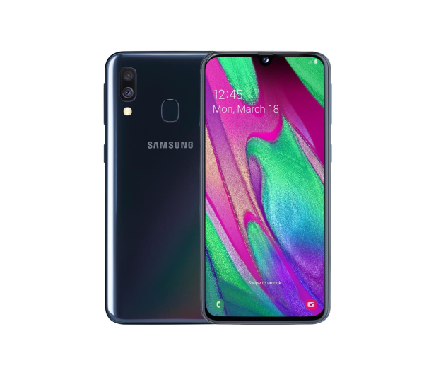 SAMSUNG Galaxy A40 Czarny (A405F) - 487572 - zdjęcie